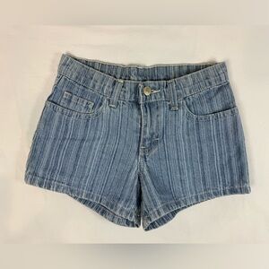 Vintage Y2K girls denim shorts 100% cotton